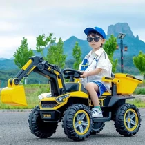 Детский электромобиль M 5812 BLR-6, трактор, пульт управления